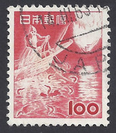 GIAPPONE 1953 - Yvert 539° - Pesca | - Used Stamps