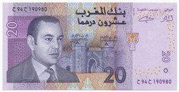 MAROCCO - 20 Dirhams 2005, P68, UNC (MRCC002) - Marokko