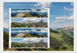 Liechtenstein - Postfris / MNH - Sheet Panorama's 2022 - Ungebraucht
