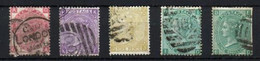 Gran Bretaña Nº 33/5, 37. - Used Stamps