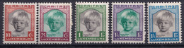 LUXEMBURG 1931 CARITAS SET MH HEAVY  HINGES - 1926-39 Charlotte Rechtsprofil