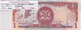 TRINIDAD E TOBAGO 1 DOLLAR 2006 P 41C - Trinidad & Tobago