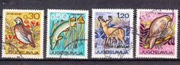 Yugoslavia 1967 Animals Mi#1228-1231 Used - Used Stamps