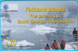 THE GATEWAY TO SOUTH GEORGIA & ANTARTICA - Falklland Islands Old Card * Antarctic Polar Polaire Arctic Artico Arctisch - Landscapes