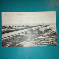 Cartolina Fiumicino - Foce Del Tevere E Panorama. Viaggiata 1926 - Fiumicino