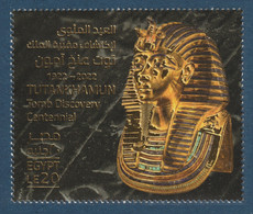 Egypt - 2022 - TUTANKHAMUN Tomb Discovery Centennial - Golden - MNH** - Egyptologie