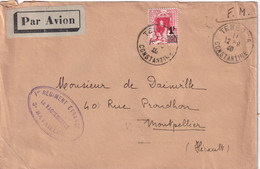 Algérie - Lettre - Briefe U. Dokumente