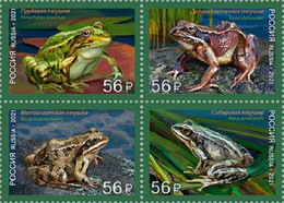 2021 2980 Russia Fauna - Frogs MNH - Ongebruikt