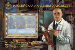 2021 0312 Russia The 150th Anniversary Of The Birth Of Igor Emmanuelovic Grabar, 1871-1960 MNH - Unused Stamps