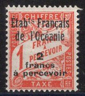 Océanie Timbre-Taxe N°8** Neuf Sans Charnière TB Cote 7€50 - Timbres-taxe