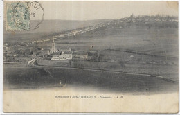 D 52. BOURMONT ET ST THIEBAULT.  CARTE ECRITE - Bourmont