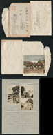 JAPAN WWII Military Horse Picture Letter Sheet South China Japanese Soldier Photos China Chine Japon Gippone WW2 - 1943-45 Shanghai & Nanking