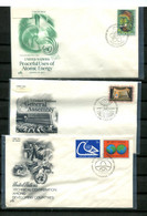 USA UN 6 Covers  FDC General Assembly/Peaceful Uses Of Atomic Energy 14356 - Lettres & Documents