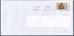 France-IDTimbres - Blason Des CRS 194 - YT IDT 7 Sur Lettre Du 30-01-2013 - Storia Postale