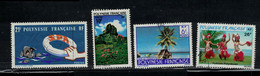 POLYNESIE - 96+100+137++165 Cote 9,20 € - Used Stamps