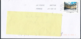 France-IDTimbres - Vieille Bourse - Lille - YT IDT 7 Sur Lettre Du 21-02-2013 - Storia Postale