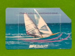 ! - ITALIA -SCHEDA TELEFONICA SPORT E MOTION - Public Themes