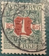 1907 Michel-Nr. 8X Gestempelt (DNH) - Fiscali