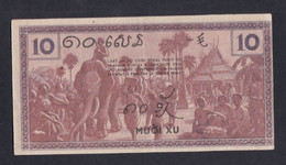 Billet  Gouvernement General De L' Indochine 10 Cents éléphant   ( 54173) - Sonstige – Asien