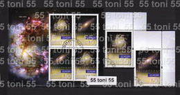 2009 EUROPA  Cept–Astronomy 2v.+S/S- Used (O)   Bulgaria /Bulgarie - Usados