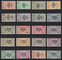 A13 - Belgium - 1928 - Railways Parcel Stamps With Surcharge Journaux Dagbladen 1928 - Mix MH/MNH - Dagbladzegels [JO]