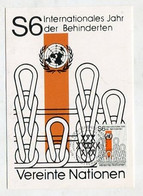 MC 099098 UNO VIENNA - Wien - Internationales Jahr Der Behinderten  - 1981 - Tarjetas – Máxima