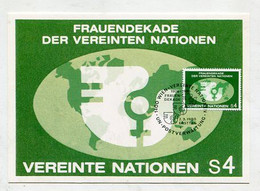 MC 099107 UNO VIENNA - Wien - Frauendekade Der Vereinten Nationen - 1980 - Tarjetas – Máxima