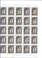 1980 Italia Repubblica Palma Il Vecchio E Bernini Lire 520 2 Fogli MNH** - Hojas Completas