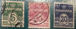 1912 Michel-Nr. 63-65 Gestempelt - Used Stamps