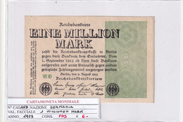 GERMANIA WEIMAR 1 MILLION MARK 1923 P 102B - 1 Mio. Mark