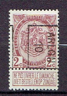 Préo - Voorafgestempelde Zegels 1513B - Arlon 1910 Timbre N°82 - Roulettes 1894-99