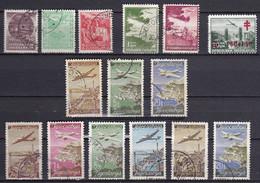 YU408 – YOUGOSLAVIA – AIRMAIL - 1934-47 – USED LOT – Y&T # 1→22B USED 8,55 € - Poste Aérienne