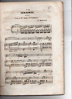 RECUEIL Répertoire Partitions 1908 Paroles & Musique , 216 Pages  - CHANTEUR DUOS SOPRANO & BASSE édit Brandus & Dufour - Chorwerke