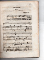 RECUEIL Répertoire Partitions 1908 Paroles & Musique , 216 Pages  - CHANTEUR DUOS SOPRANO & BASSE édit Brandus & Dufour - Choral