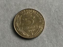 Münze Münzen Umlaufmünze Frankreich 5 Centimes 1990 - 5 Centimes