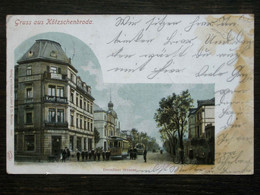 243 - AK Gruss Aus KÖTZSCHENBRODA - Radebeul - Dresdner Strasse, Straßenbahn Ca. 1900 - Radebeul