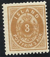 ISLANDE 1896 N° 12B Dentelé 12 1/2 - Autres & Non Classés