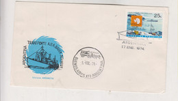 ARGENTINA ANTARCTIC 1974 Nice Cover - Brieven En Documenten