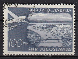 YU409 – YOUGOSLAVIA – AIRMAIL – 1951 – PLANE OVER BELGRADE – Y&T # 40 USED 22 € - Luchtpost