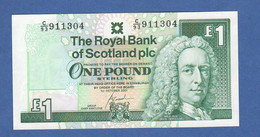 Scotland 1 Pound 2001 Scozia 1 Sterlina Lord Ilay Royal Bank Scotland - 1 Pond