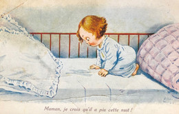 "Maman, Je Crois Qu'il A Plu Cette Nuit !" - CPA Illustration Couleur John Wills - Wills, John