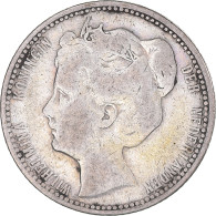 Monnaie, Pays-Bas, Wilhelmina I, 25 Cents, 1904, Utrecht, TB, Argent, KM:120.2 - 25 Cent