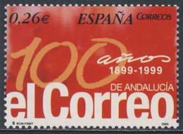 Spain Espana 2003 Mi 3889 YT 3603 SG 4000 ** Cent.in 1999  El Correo De Andalucia - Daily Newspaper  Tageszeitung - Andere & Zonder Classificatie