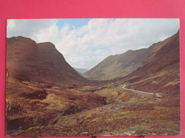 Ecosse - Argyll - The Pass Of Glencoe -  - R/verso - Argyllshire