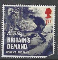 GROSSBRITANNIEN GRANDE BRETAGNE  GB 2022 UNSUNG HEROES- WOMEN WWWII: MEETING DEMAND 1ST SG 4670 MI 4978  YT 5377 SN 4237 - Usati