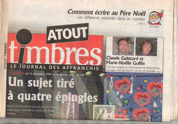 Atout Timbres Le Journal Des Affranchis N°145 Un Sujet Tiré à Quatre épingles - Une Marianne écolo Et Républicaine ... - French