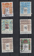 Hongrie 1994- 1996 - 1998 Handicrafts  Lot De 6 Timbres - Used Stamps