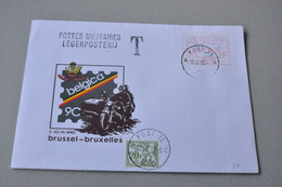 België Postes Militaire T Cover Bruxelles 1990 Ongebruikt Stempel POST.12 - Otros & Sin Clasificación