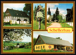 G0771 - Schellerhau Einkaufszentrum - Bild Und Heimat Reichenbach Qualitätskarte - Schellerhau