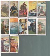 Lot 12 Chromos Cigarettes Wills Britain's Part In The War - Wills